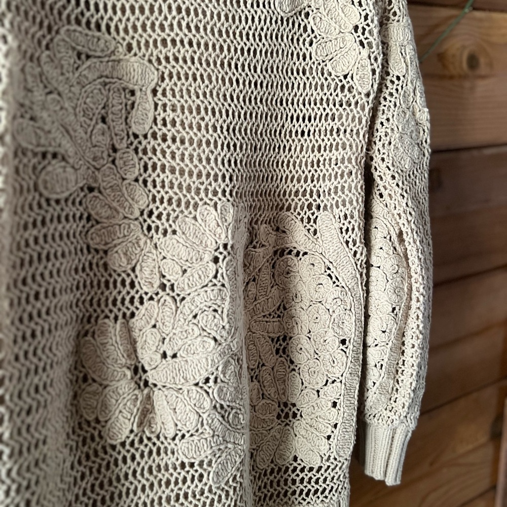 FARM Rio Embroidered Cotton Cardigan - Picture 7 of 13
